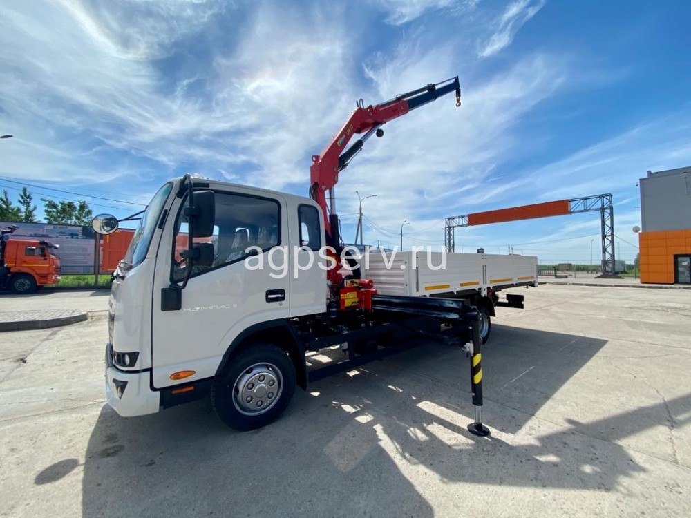 Автомобиль бортовой 4382К0-02 на шасси КАМАЗ 43089-0044511-F5 с КМУ ИМ-77