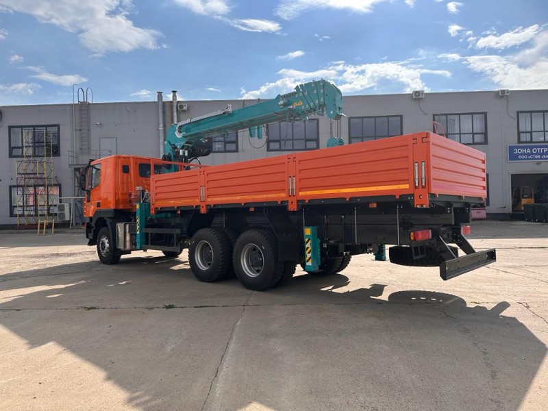 Автомобиль бортовой 4382Н0 на шасси HONGYAN CQ3346HV39D  с КМУ HKTC8026